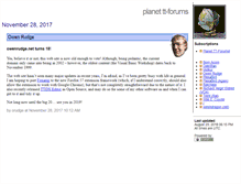 Tablet Screenshot of planet.tt-forums.net